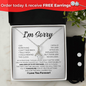 Apology Gift - I Take Full Responsibility - Alluring Beauty Necklace (+ FREE Earrings)