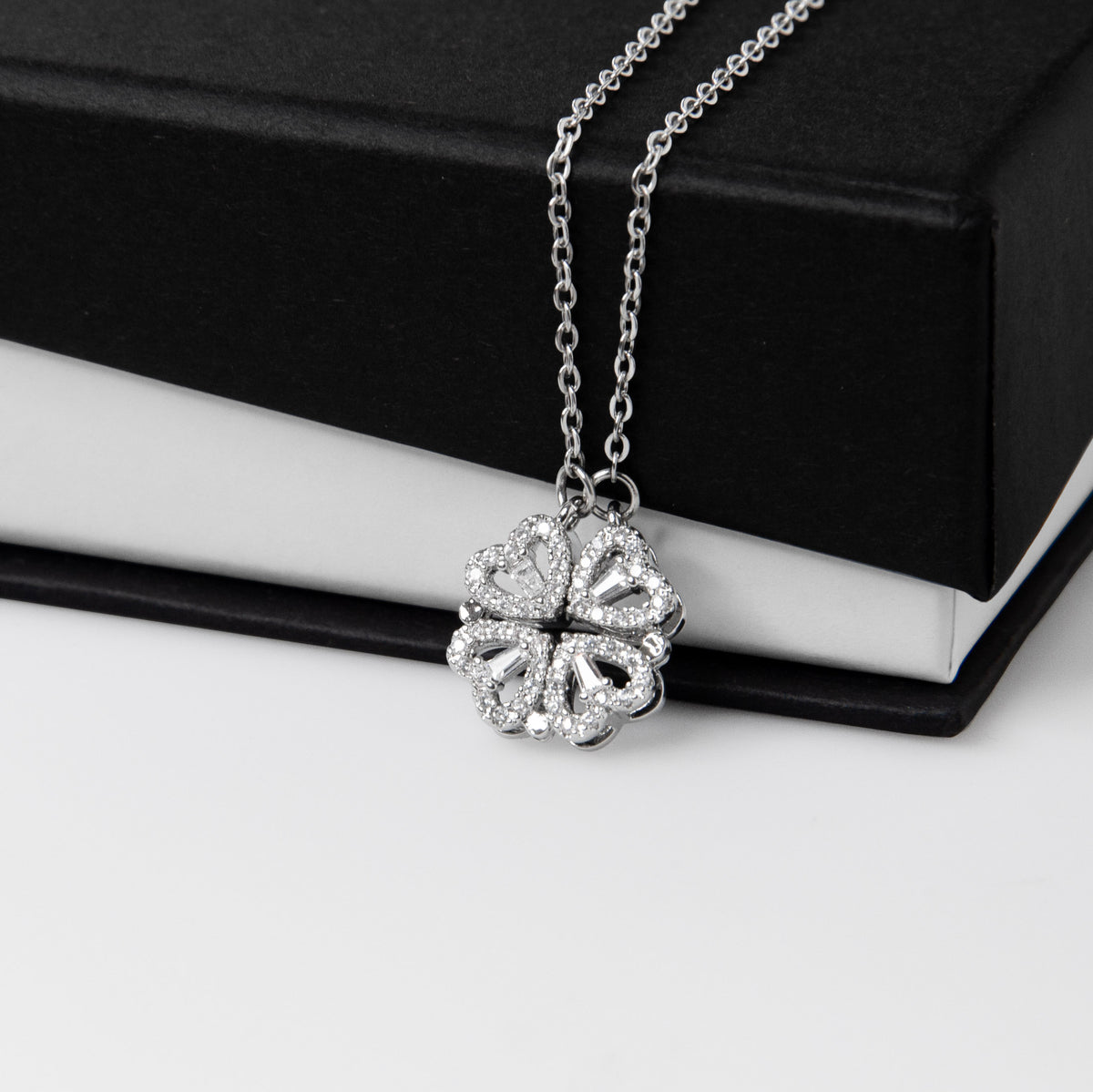 Magnetic Hearts Necklace - Apology Gift For Her