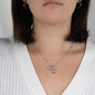 Regalo de disculpa para ella: collar con colgante de corazón a corazón