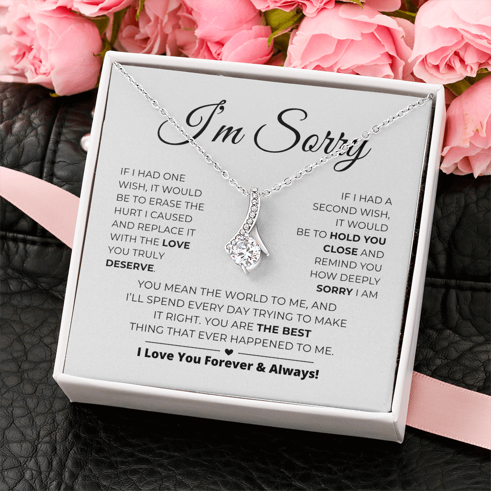 I'm Sorry - You Mean The World To Me - Alluring Beauty Necklace