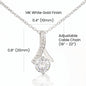 Regalo de disculpa para ella: me arrepiento de mis acciones hirientes: collar de belleza seductora