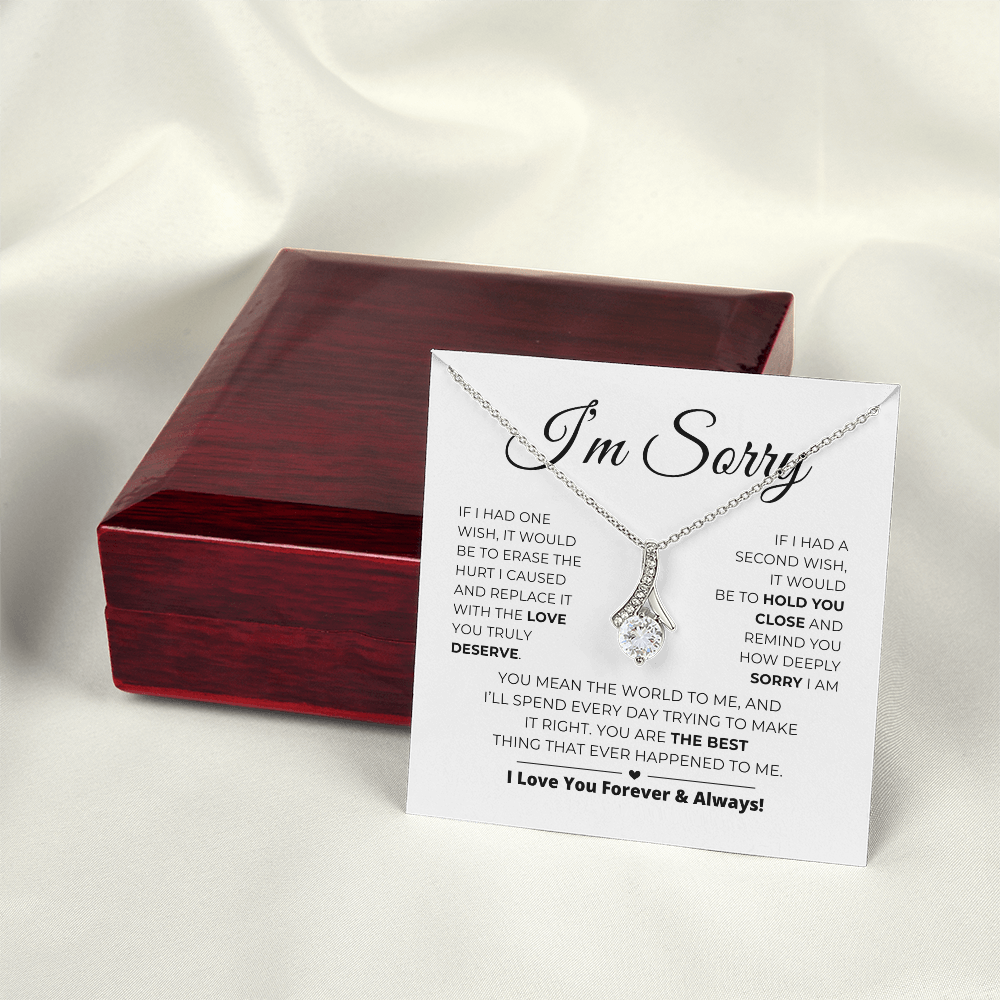 I'm Sorry - You Mean The World To Me - Alluring Beauty Necklace