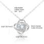 Anniversary Gift For Her - Love Knot Necklace