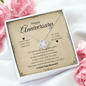 Anniversary Gift For Her - Love Knot Necklace