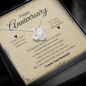 Anniversary Gift For Her - Love Knot Necklace