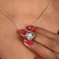 Regalo de disculpa para ella: me arrepiento de mis acciones hirientes: collar con nudo de amor