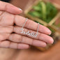 Regalo de disculpa para ella: collar con nombre personalizado