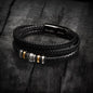 Para mi hermano: más valiente, más fuerte, más inteligente - Pulsera de cuero