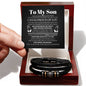 To My Son - I Am So Proud Of You - Bracelet