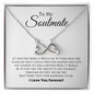 Para mi alma gemela: collar de amor sin fin