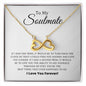 Para mi alma gemela: collar de amor sin fin
