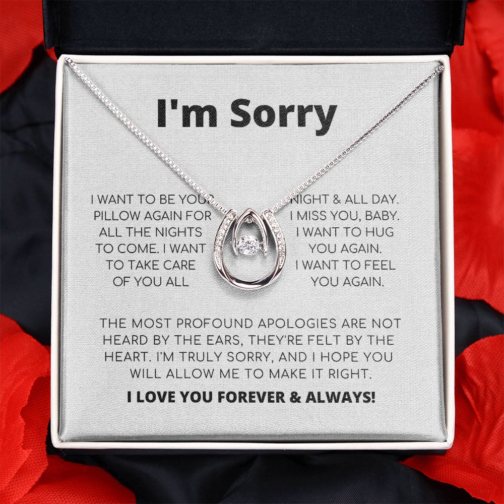 Lucky In Love - Collar de disculpas para ella