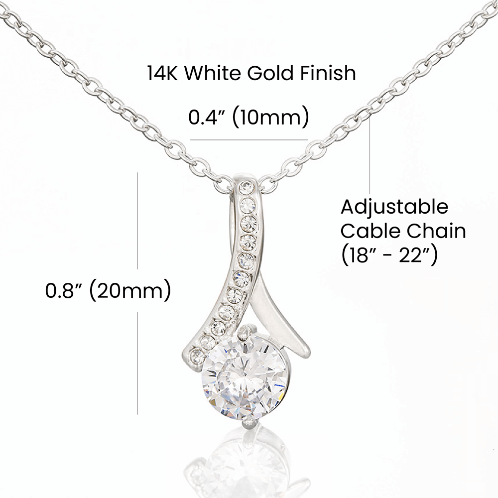 Regalo de disculpa para ella: asumo toda la responsabilidad: collar de belleza seductora