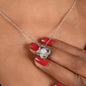 Regalo de disculpa para ella: collar con nudo de amor