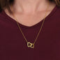 Para mi hermosa nieta: sé valiente y sé fuerte - Collar