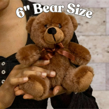 Apology Gift For Her - I Want To Feel You Again - Teddy Bear with Canvas Message Card