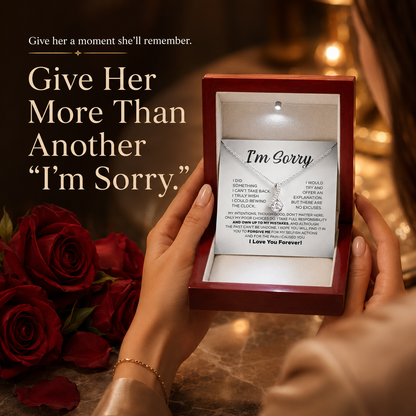 The “I'm Sorry” Complete Gift Set – Alluring Beauty Necklace