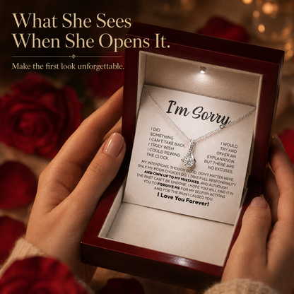 The “I'm Sorry” Complete Gift Set – Alluring Beauty Necklace