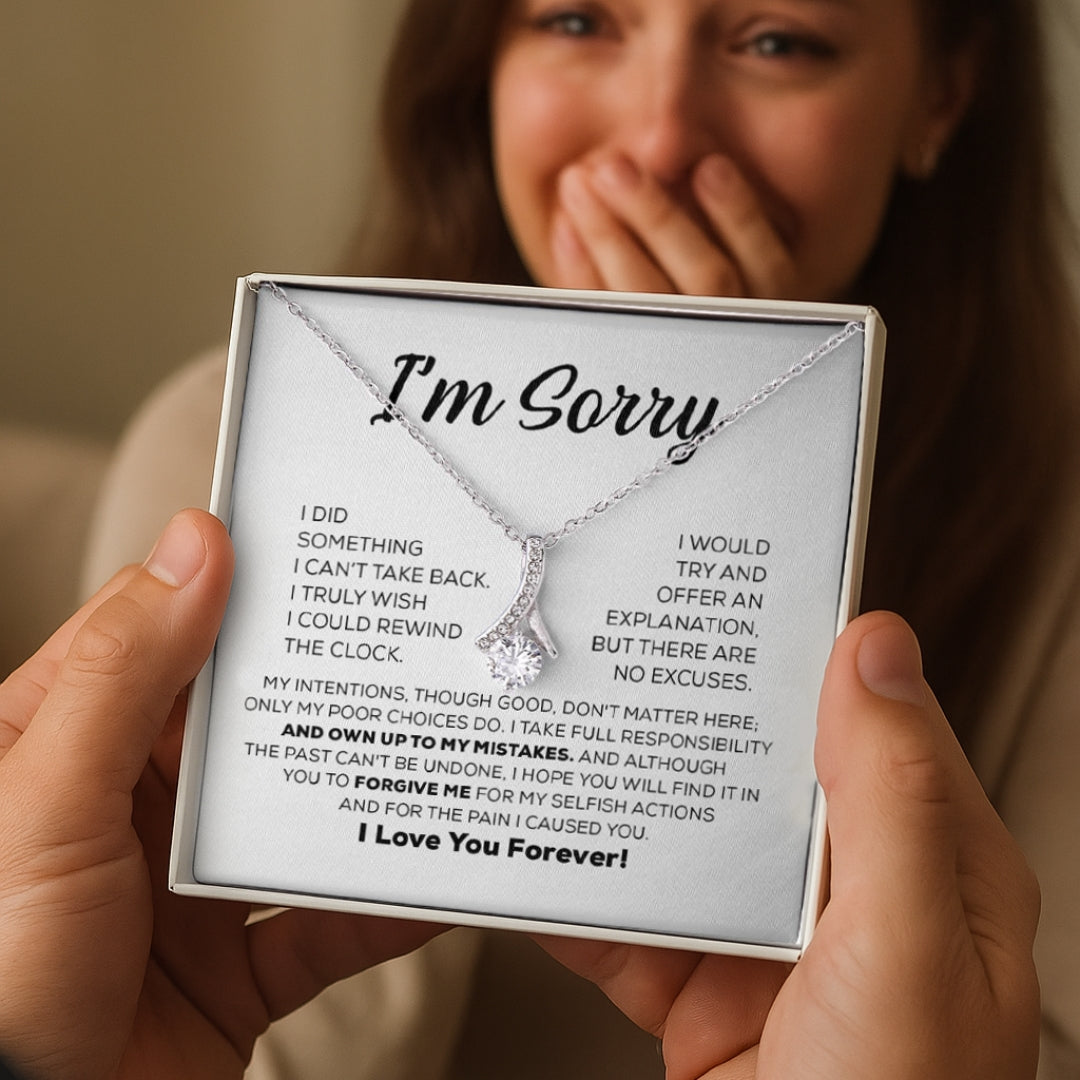 Apology Gift For Her - I Take Full Responsibility - Alluring Beauty Necklace