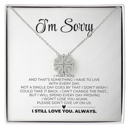 Magnetic Hearts Necklace - Apology Gift For Her2