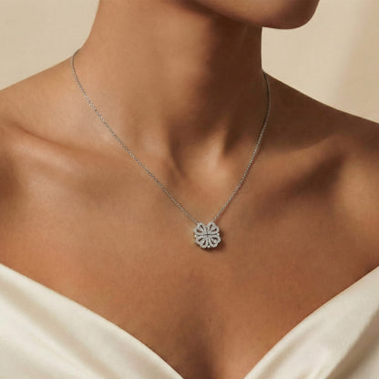 Apology Gift For Her - I Take Full Responsibility - Magnetic Hearts Necklace