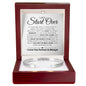 Let's Start Over - Apology Gift For Her - Cuff Bracelet - Engraved