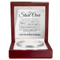 Let's Start Over - Apology Gift For Her - Cuff Bracelet - Engraved