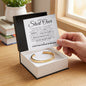 Let's Start Over - Apology Gift For Her - Cuff Bracelet - Engraved