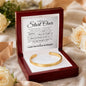 Let's Start Over - Apology Gift For Her - Cuff Bracelet - Engraved