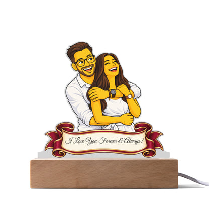 Custom Cartoon Acrylic Plaque