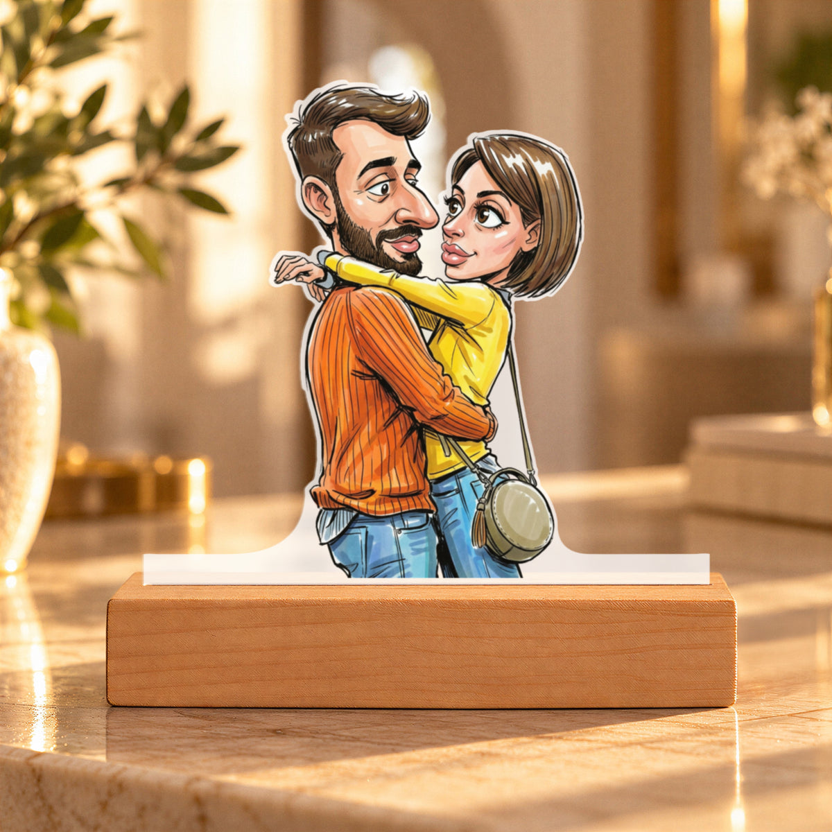 Custom Cut Printed Acrylic Plaque