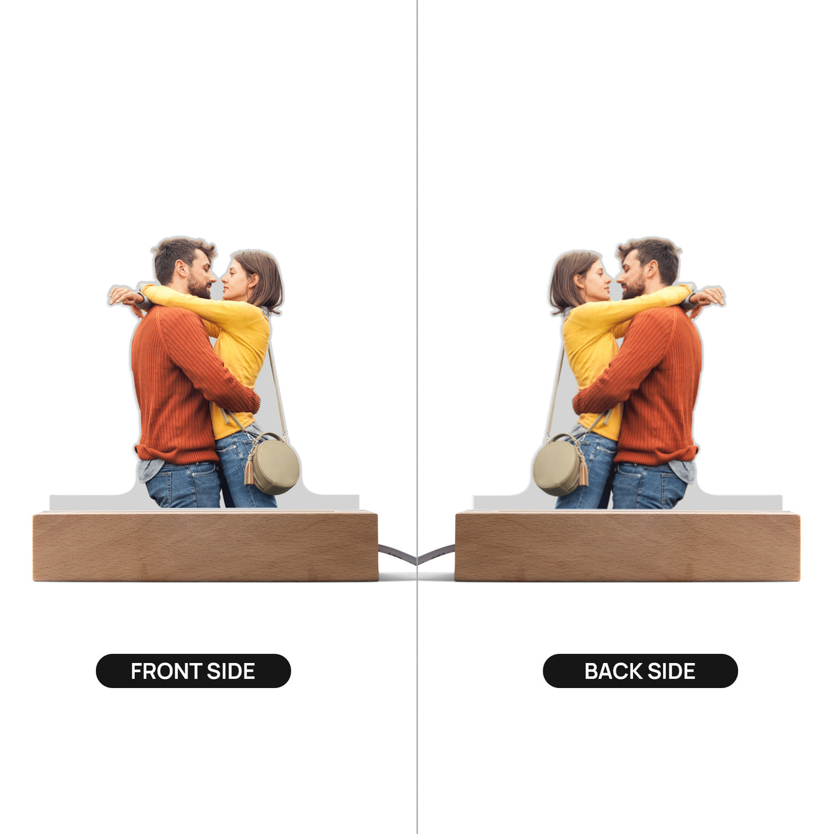 Custom Cut Printed Acrylic Plaque – Double-Sided