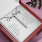 Apology Gift For Her - 4-Sided Stick Necklace - Engraved