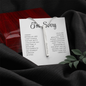 Apology Gift For Her - 4-Sided Stick Necklace - Engraved