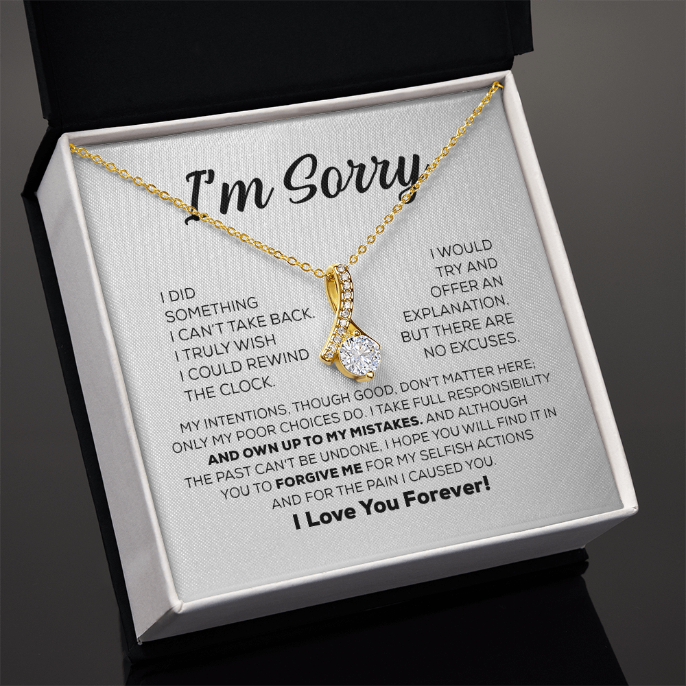 Apology Gift For Her - Alluring Beauty Necklace2