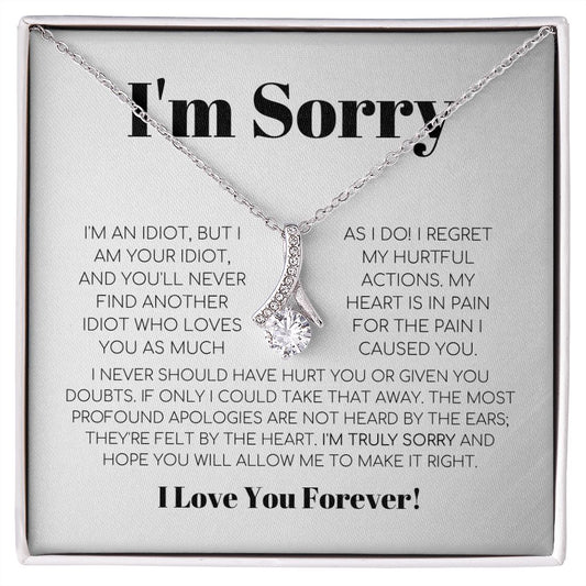 Apology Gift For Her - I Regret My Hurtful Actions - Alluring Beauty Necklace