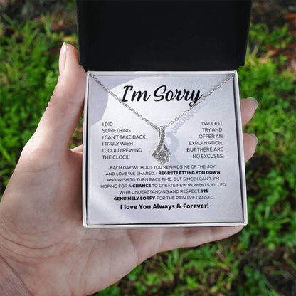 Apology Gift For Her - I'm Genuinely Sorry - Alluring Beauty Necklace