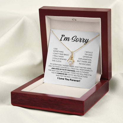 Apology Gift For Her - I Take Full Responsibility - Alluring Beauty Necklace