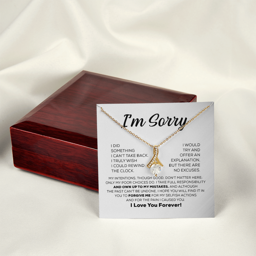 The “I'm Sorry” Complete Gift Set – Alluring Beauty Necklace