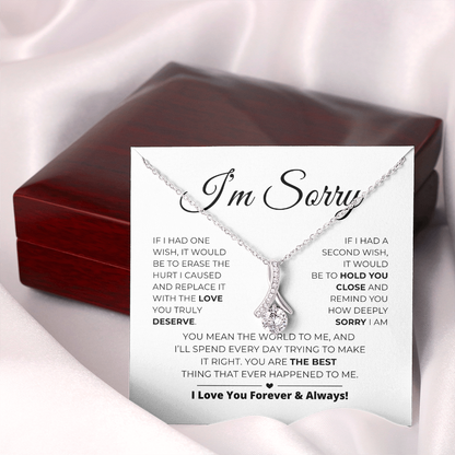 I'm Sorry - You Mean The World To Me - Alluring Beauty Necklace