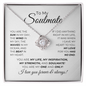 To My Soulmate - You Are My Life, My Inspiration, My Strength - Love Knot Necklace