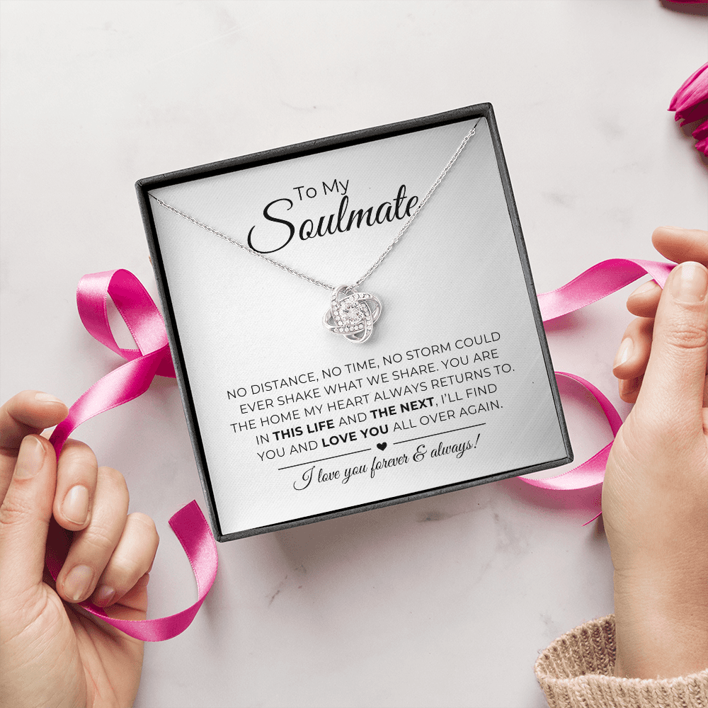 To My Soulmate - The Home My Heart Always Returns To - Alluring Beauty Necklace