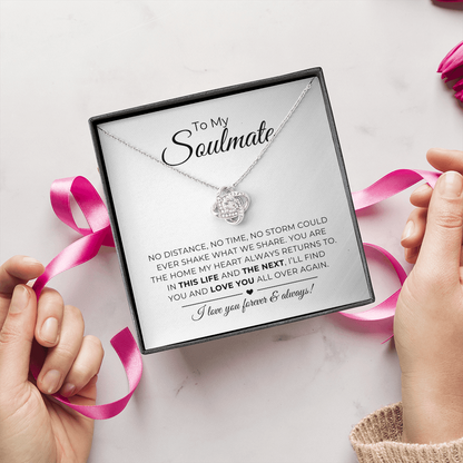 To My Soulmate - The Home My Heart Always Returns To - Alluring Beauty Necklace