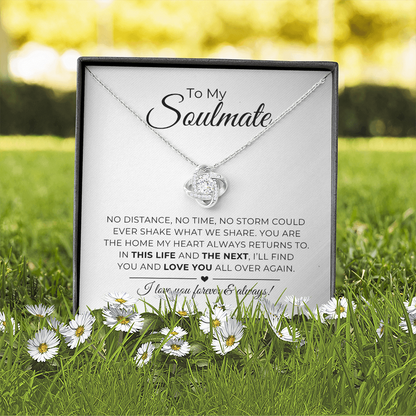 To My Soulmate - The Home My Heart Always Returns To - Alluring Beauty Necklace