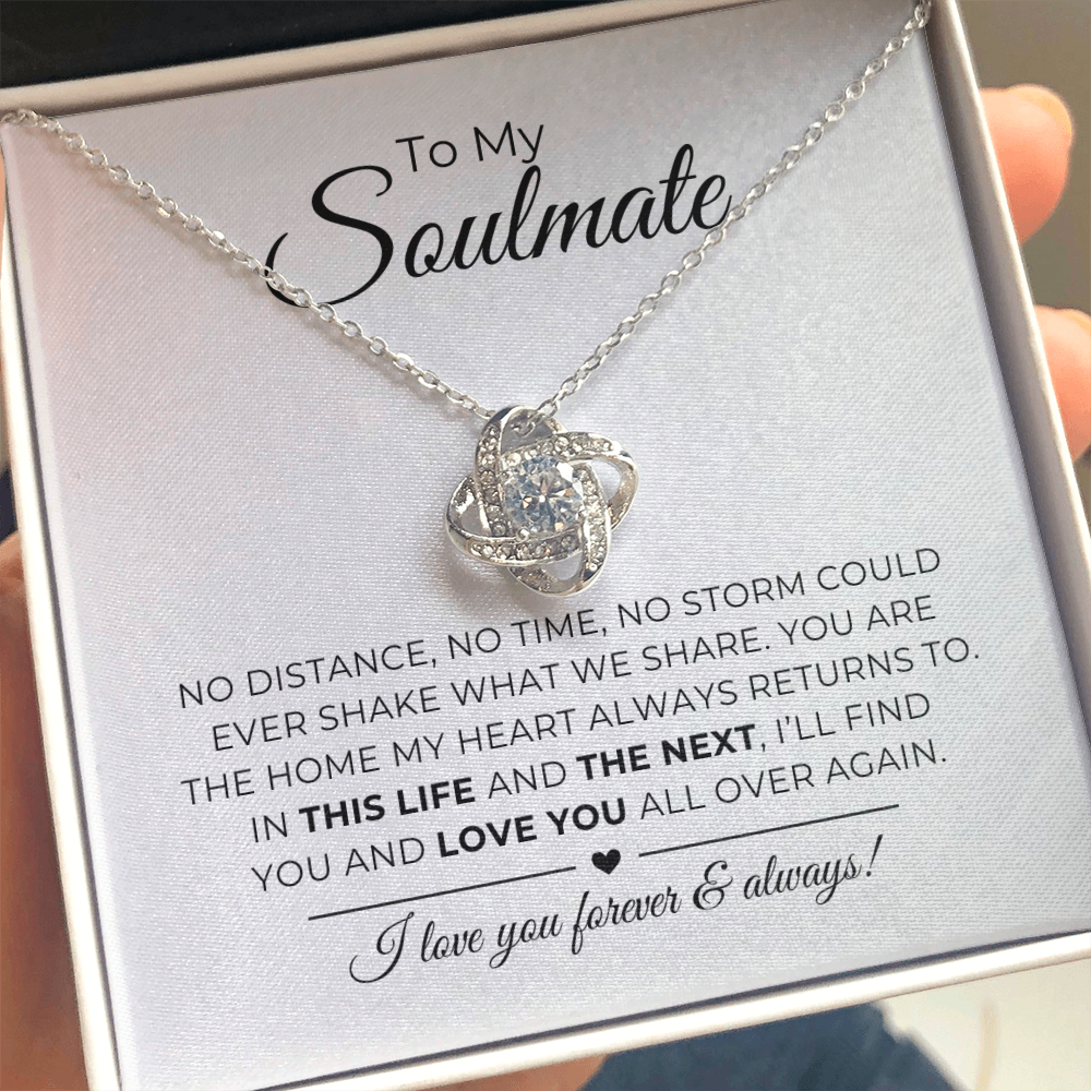 To My Soulmate - The Home My Heart Always Returns To - Alluring Beauty Necklace