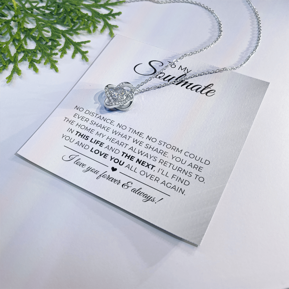 To My Soulmate - The Home My Heart Always Returns To - Alluring Beauty Necklace