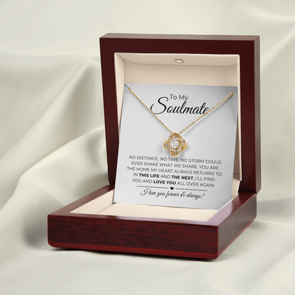 To My Soulmate - The Home My Heart Always Returns To - Alluring Beauty Necklace