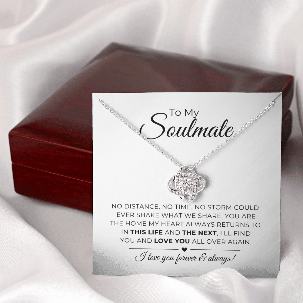 To My Soulmate - The Home My Heart Always Returns To - Alluring Beauty Necklace