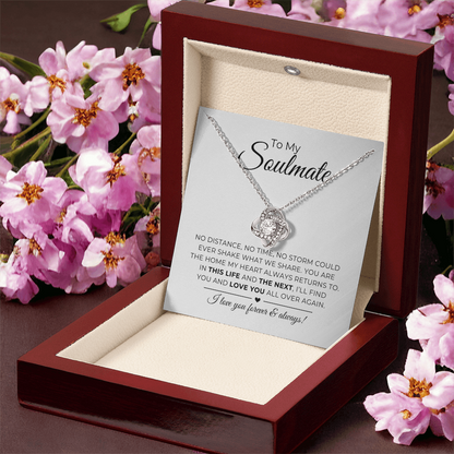 To My Soulmate - The Home My Heart Always Returns To - Alluring Beauty Necklace