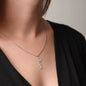 To My Lady - Vertical Name Necklace